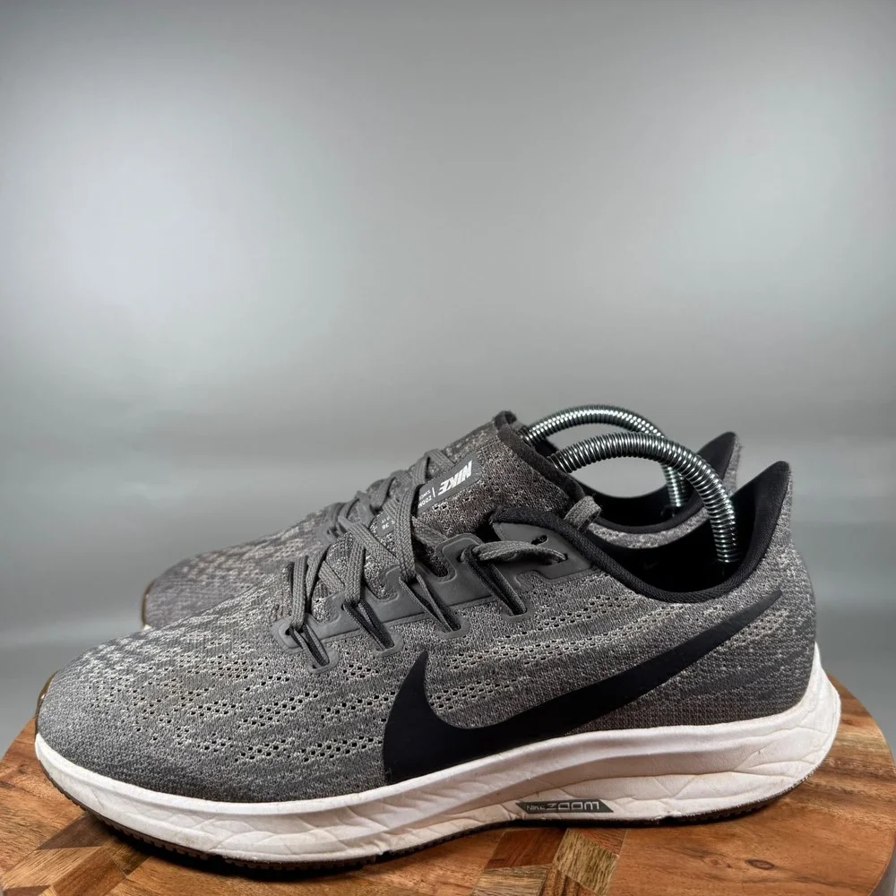 Nike Air Zoom Pegasus 36‎ Women's Running Shoes Grey Black Size 9.5 AQ2210 001